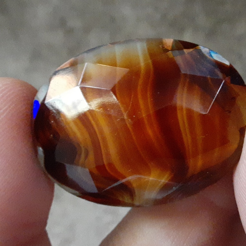 Stunning 15.5 gram solitaire tigers eye